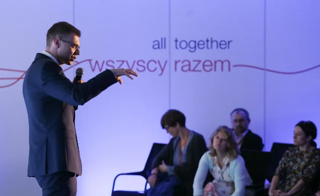 Konrad Ciesiołkiewicz, dyrektor komunikacji korporacyjnej i CSR Orange Polska.