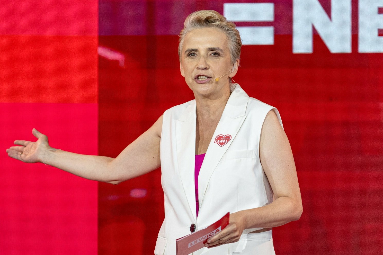 "Hańba", "złodzieje". Krzyki na konwencji Lewicy.