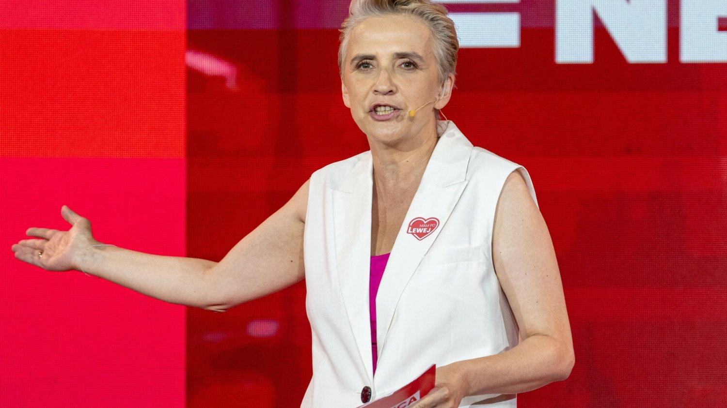 "Hańba", "złodzieje". Krzyki na konwencji Lewicy.
