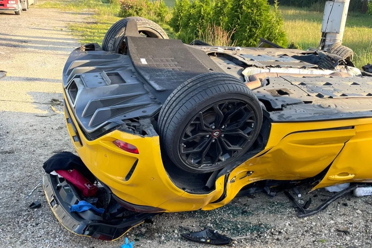 Tragiczny wypadek w Harmężach