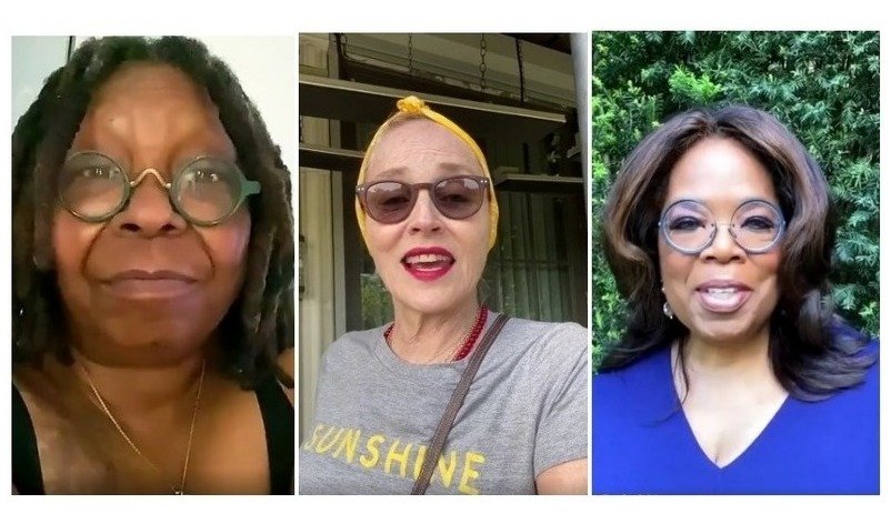 Whoopi Goldberg, Sharon Stone i Oprah Winfrey reagują na zamieszki w USA po śmierci George'a Floyda.