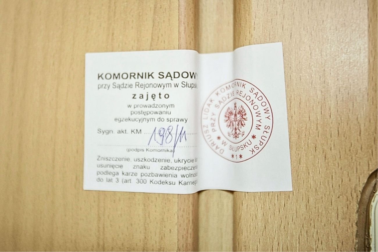 Zmiany ws. wieku emerytalnego dla komorników.