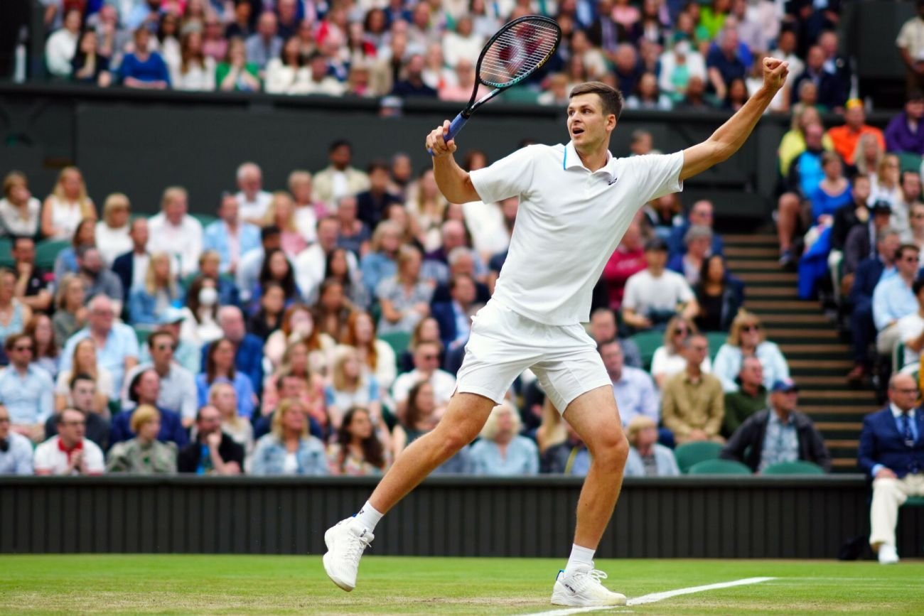 Hubert Hurkacz sprawił nam miłą niespodziankę i awansował do ćwierćfinału Wimbledonu