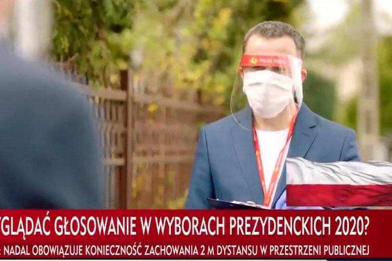 TVP pokazuje, jak mogą wyglądać wybory korespondencyjne.