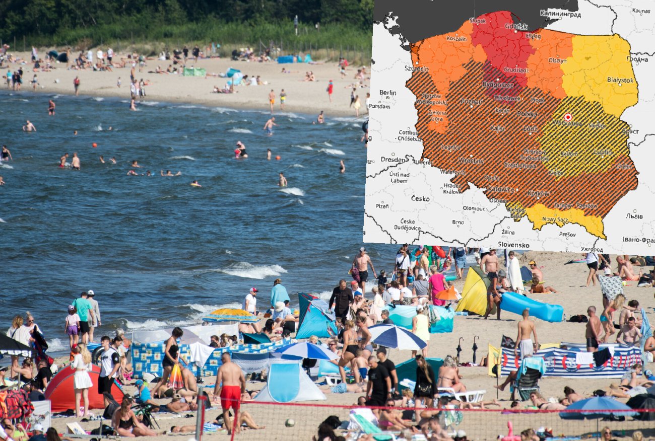 Pogoda na wakacje. IMGW wydało alerty najwyższego stopnia.