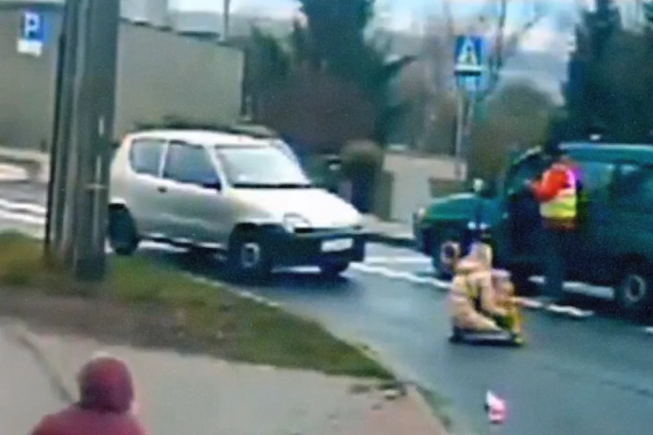 Wypadek w Żninie: sześciolatka potrącona na pasach