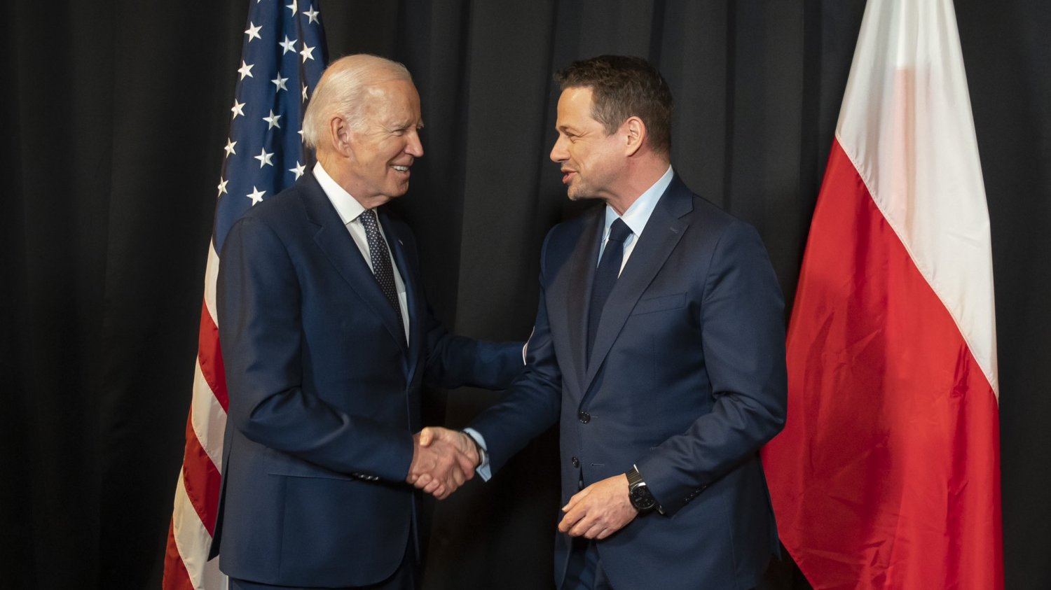 Rafał Trzaskowski spotkał się z Joe Bidenem.