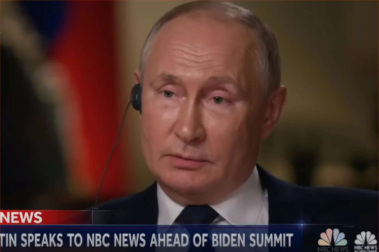 Władimir Putin udzielił wywiadu NBC News.