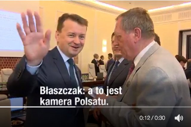 Przychodzi Szyszko do Błaszczaka i załatwia sprawę po znajomości.