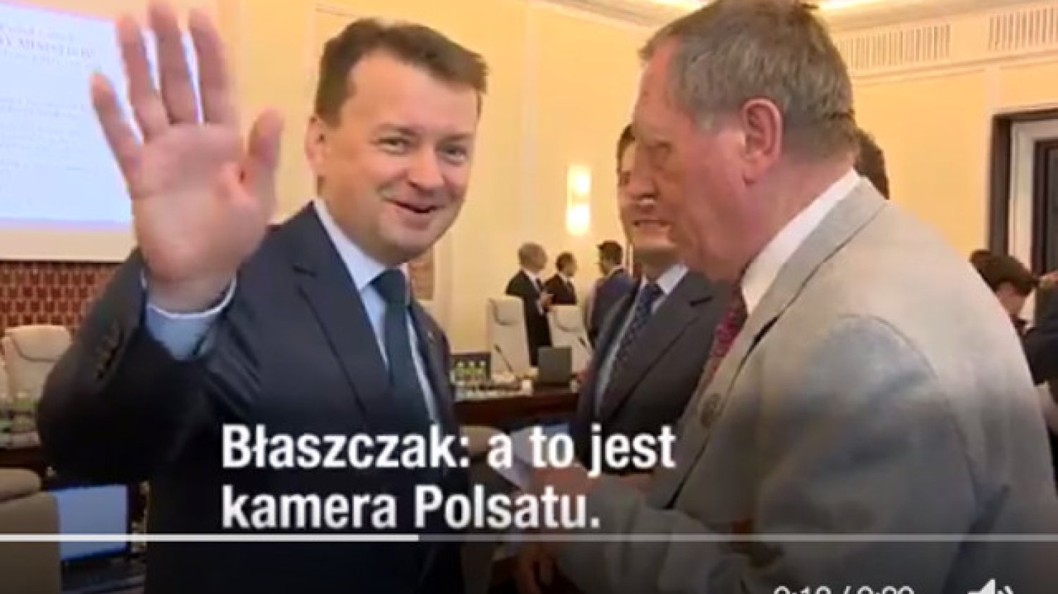 Przychodzi Szyszko do Błaszczaka i załatwia sprawę po znajomości.