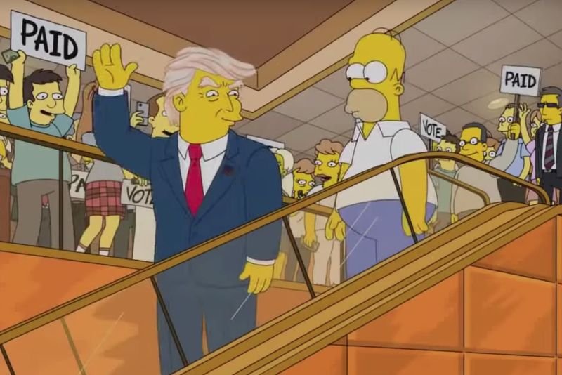 Matt Groening, scenarzysta "Simpsonów" to największy jasnowidz wśród filmowych twórców.