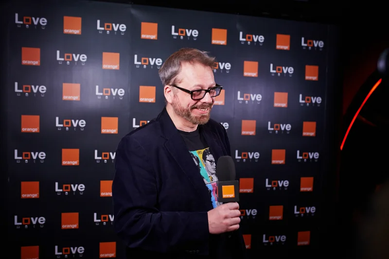 Tomasz Raczek był jednym z gości zaproszonych na inaugurację kampanii Orange Love