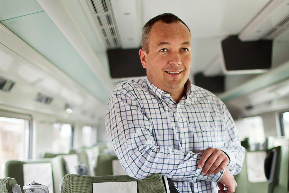 Wiceprezes PKP Intercity Marcin Celejewski