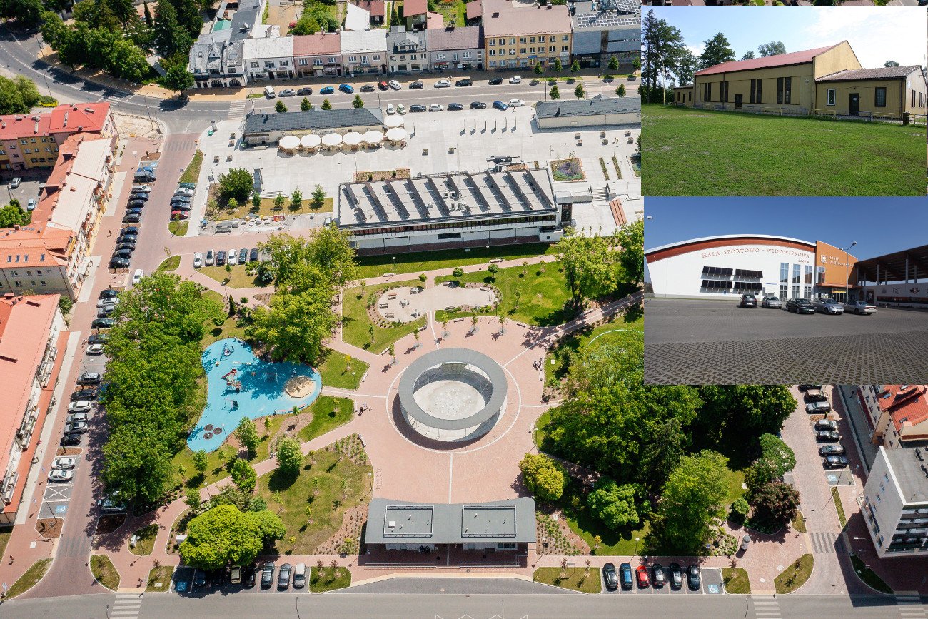 Centrum Biłgoraja przeszło rewitalizację. Tak zmieniła się hala sportowa.