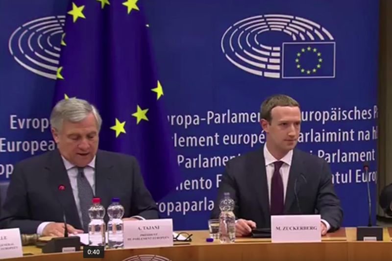 Mark Zuckerberg tłumaczył się we wtorek przed Parlamentem Europejskim z afery związanej z Cambridge Analytica.