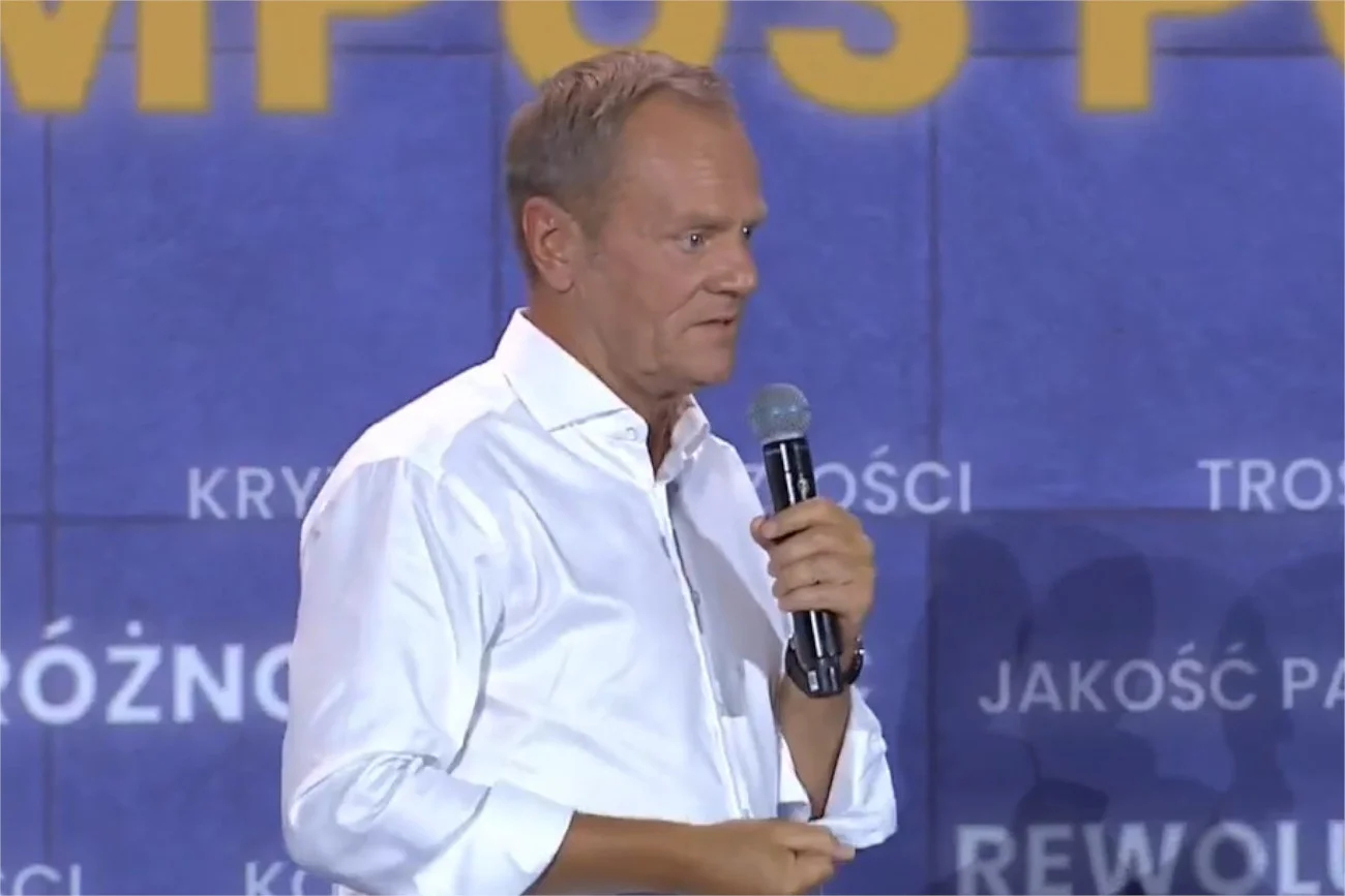 Donald Tusk dostał pytanie o Romana Giertycha.