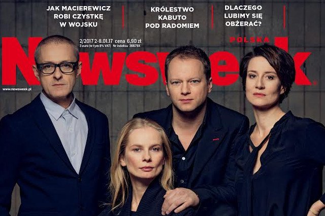 Aktorzy Nowego Teatru w wywiadzie dla "Newsweeka".