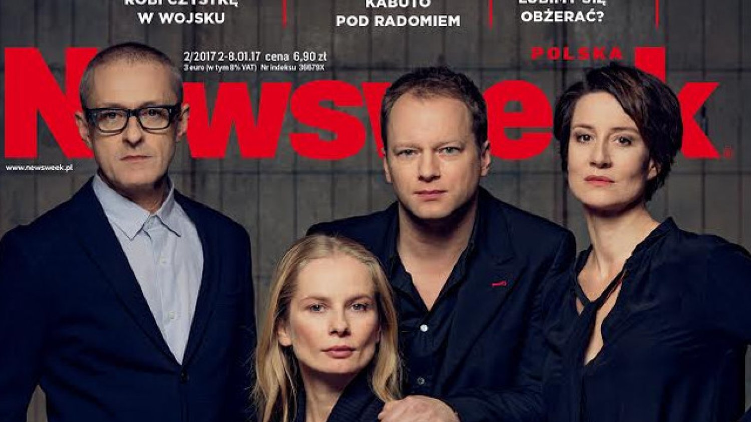 Aktorzy Nowego Teatru w wywiadzie dla "Newsweeka".