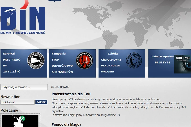 Organizacja Duma i Nowoczesność najwidoczniej nie przejęła się skandalem wynikającym z publikacji materiału "Superwizjera" TVN24 na ich temat.
