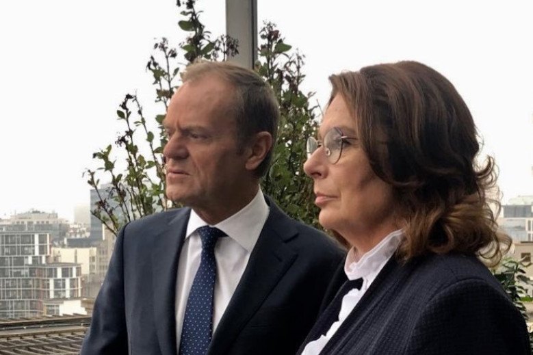 Zdaniem Donalda Tuska Małgorzata Kidawa-Błońska jest nową nadzieją na coś lepszego w polskiej polityce.