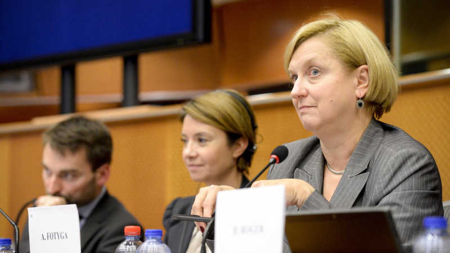 Anna Fotyga w Brukseli zapomniała angielskiego?