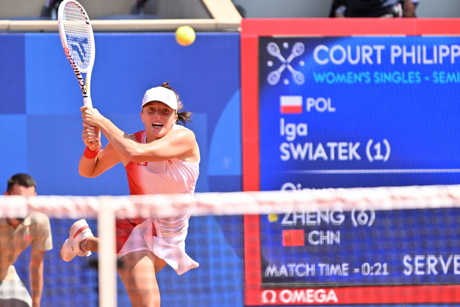 Iga Światek na IO w Paryżu.