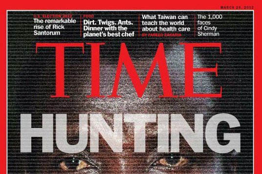 Okładka "Time'a" z Josephem Konym