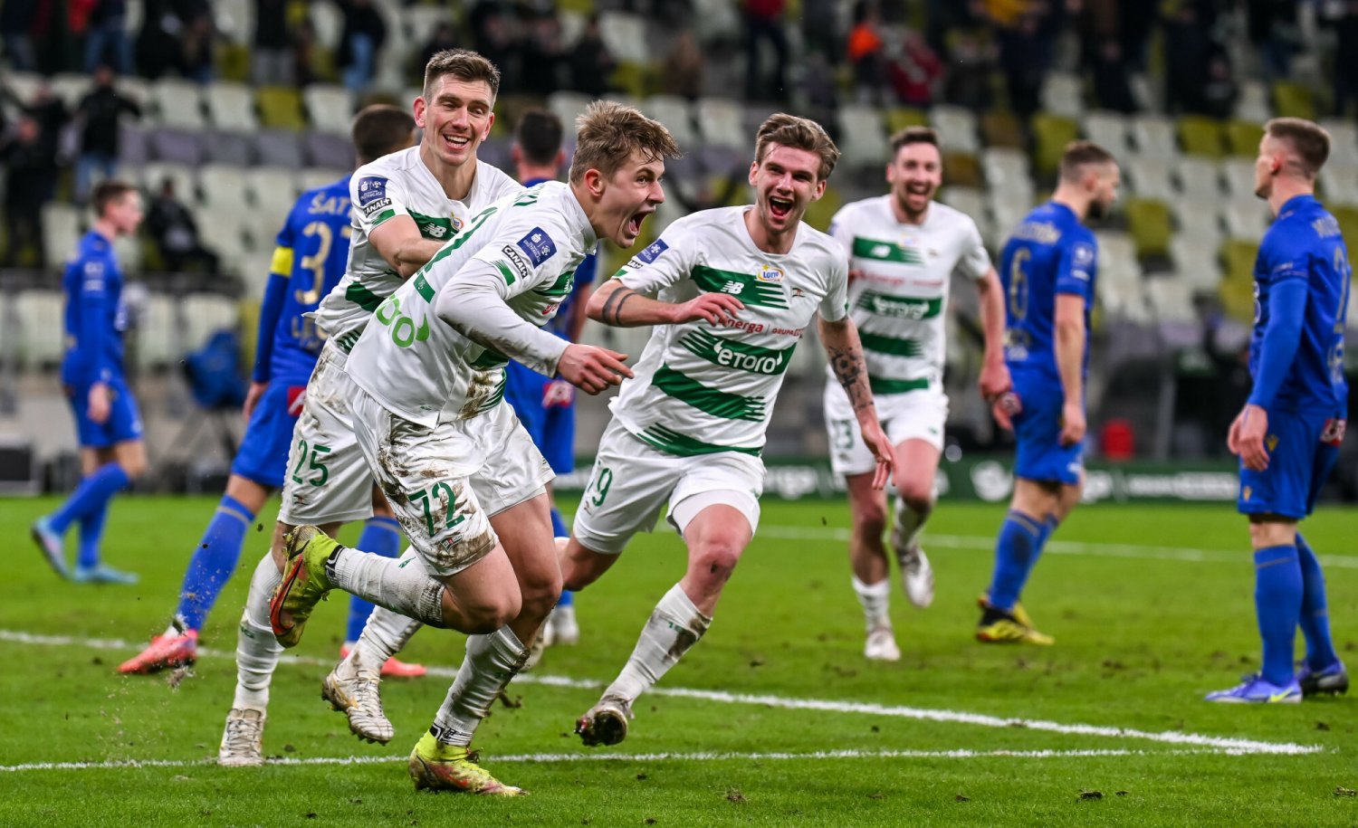 Lech Poznań przegrał z Lechią Gdańsk i stracił pozycję lidera PKO Ekstraklasy