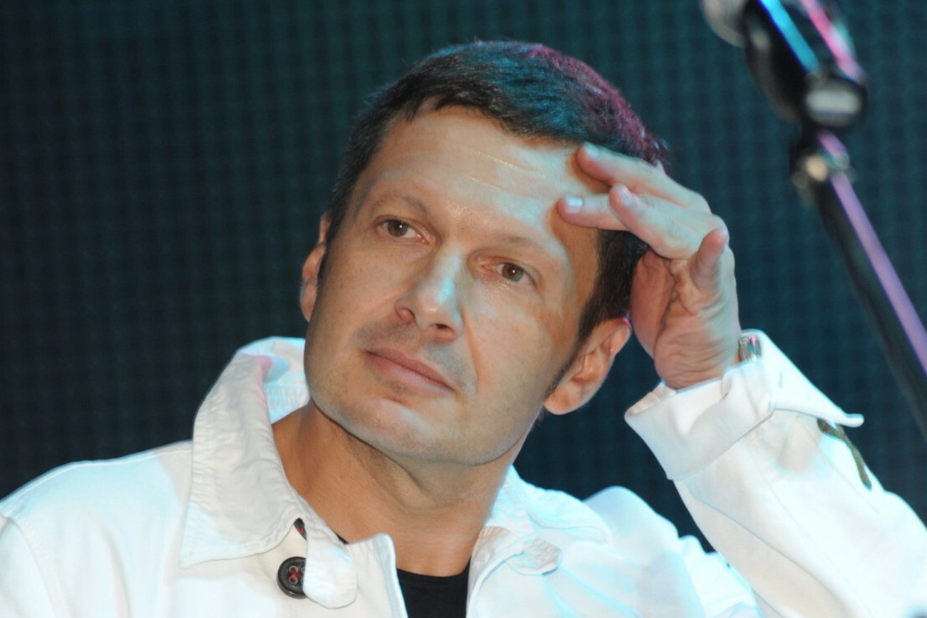 Rosyjski propagandysta Władimir Sołowjow przeklął Wołodomyra Zełenskiego.