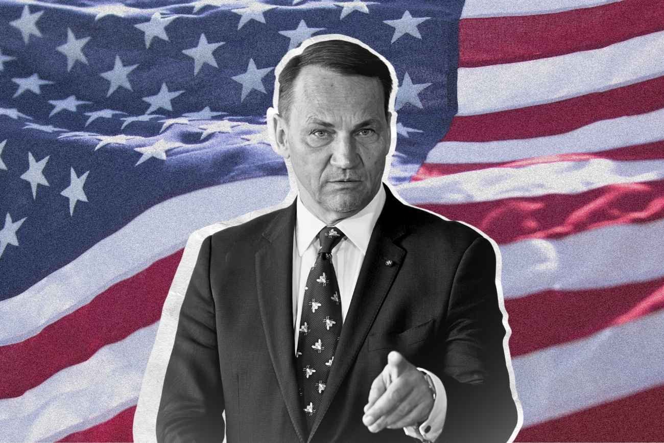 Radosław Sikorski z wizytą w USA.