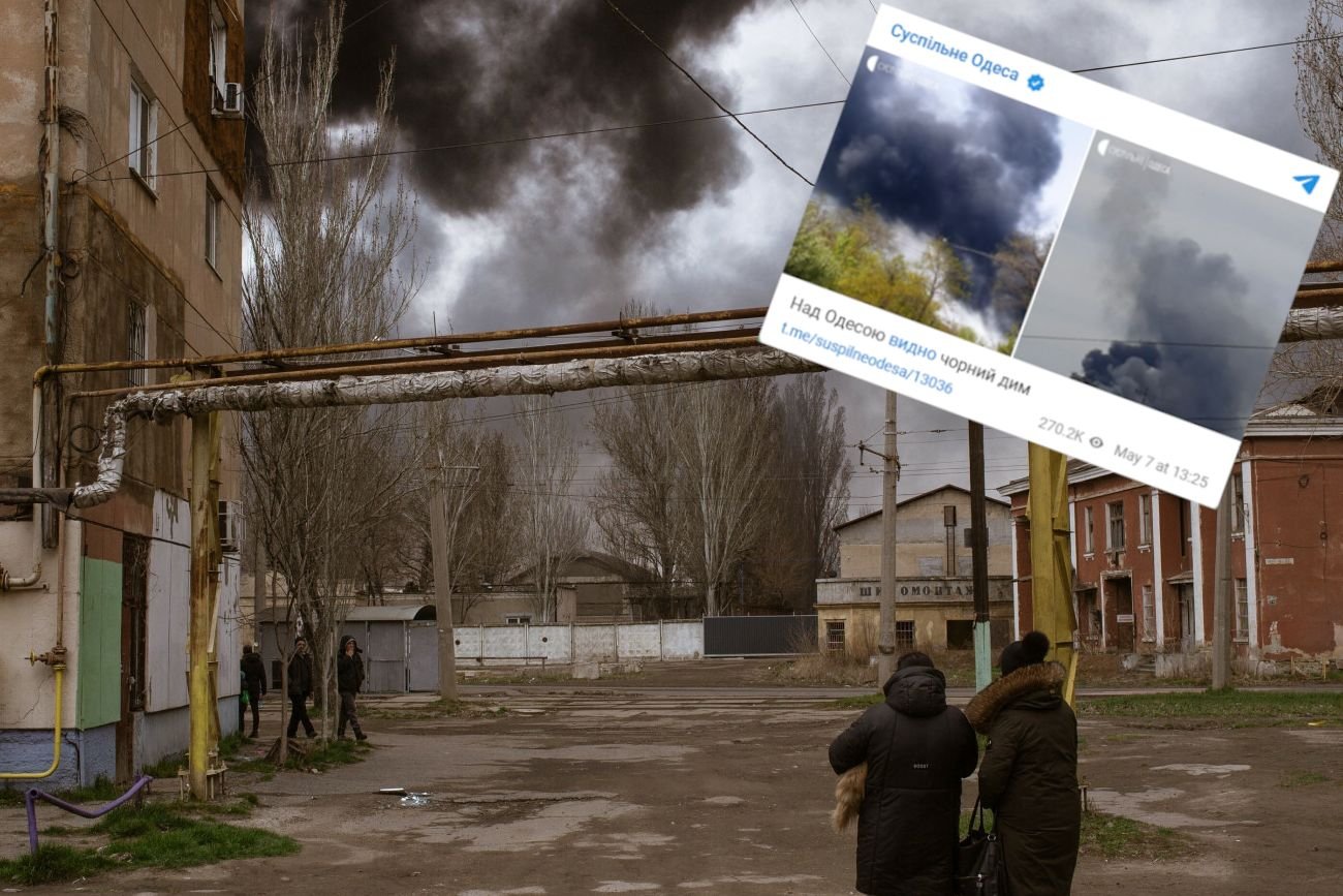 7 maja 2022 r. Odessa została ostrzelana przez rosyjskie siły.