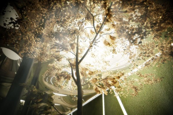 Wizualizacja parku LowLine