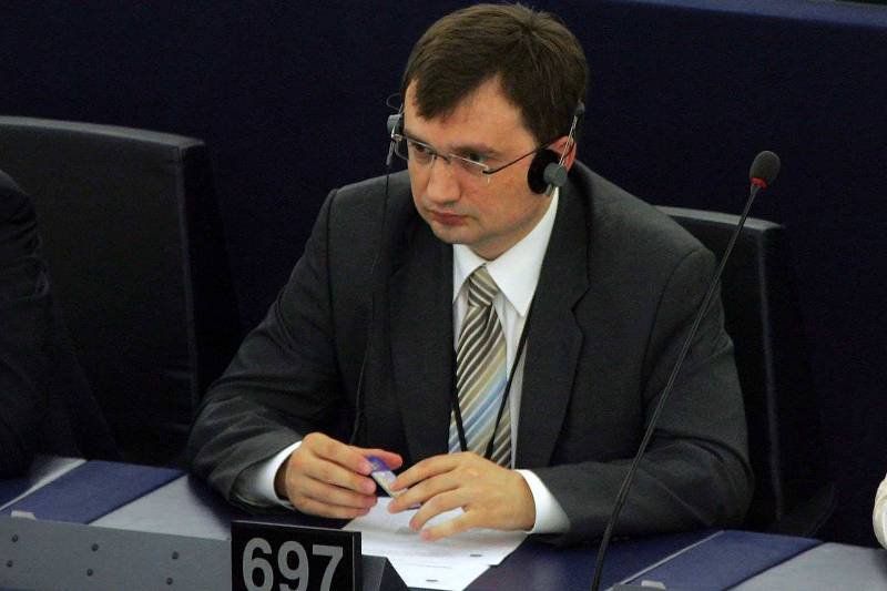 Zbigniew Ziobro w Parlamencie Europejskim