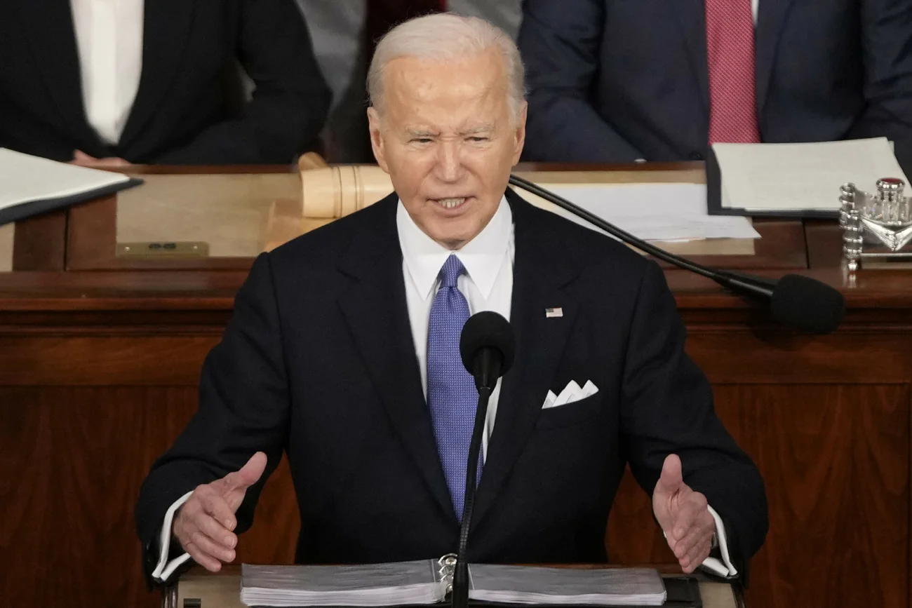 Biden wygłosił orędzie o stanie państwa. "Putin nie zatrzyma się na Ukrainie".