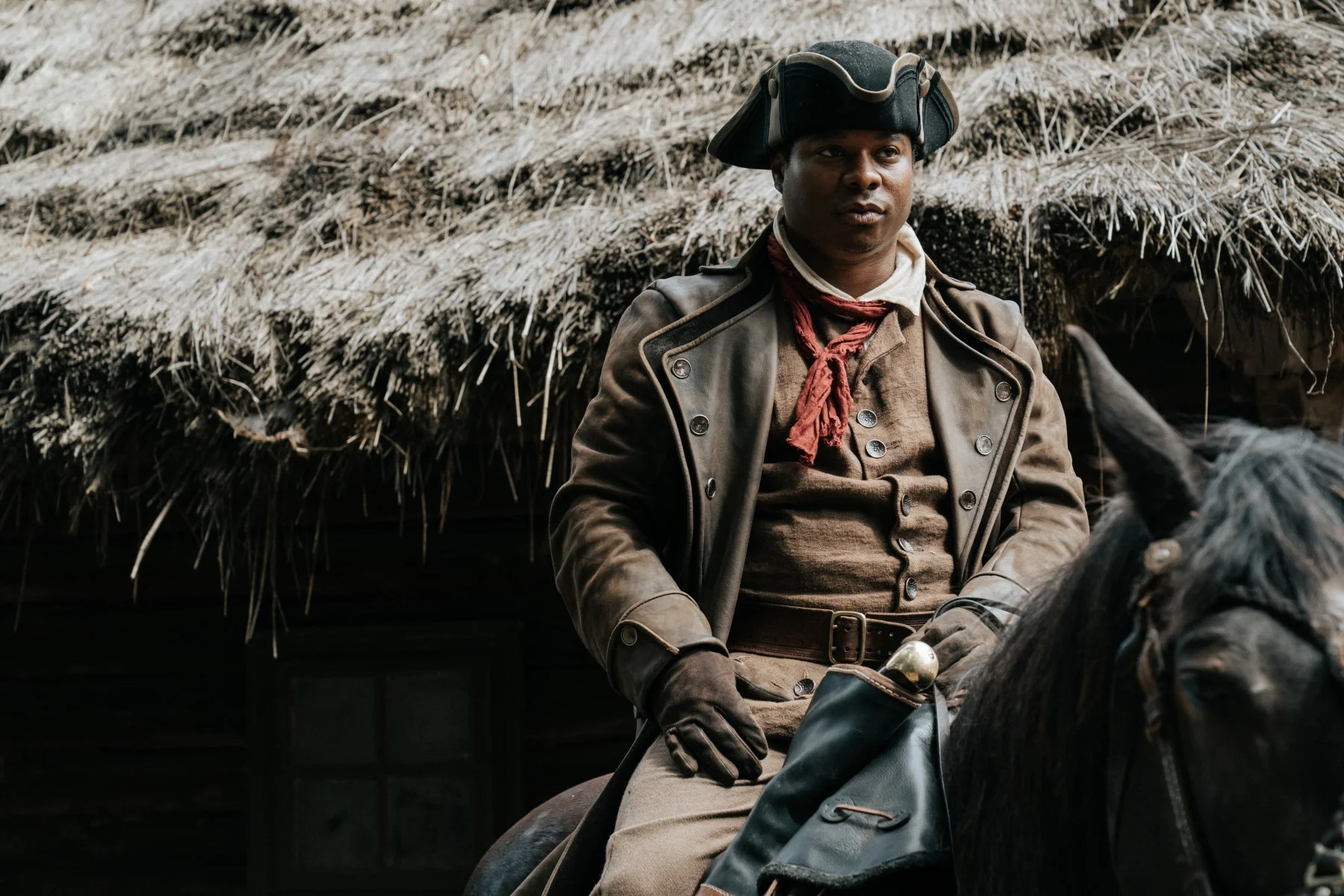 Jason Mitchell w filmie "Kos" jako kompan Tadeusza Kościuszki Jason Mitchell w filmie "Kos" jako kompan Tadeusza Kościuszki