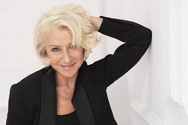 Helen Mirren nie wstydzi się swoich zmarszczek.