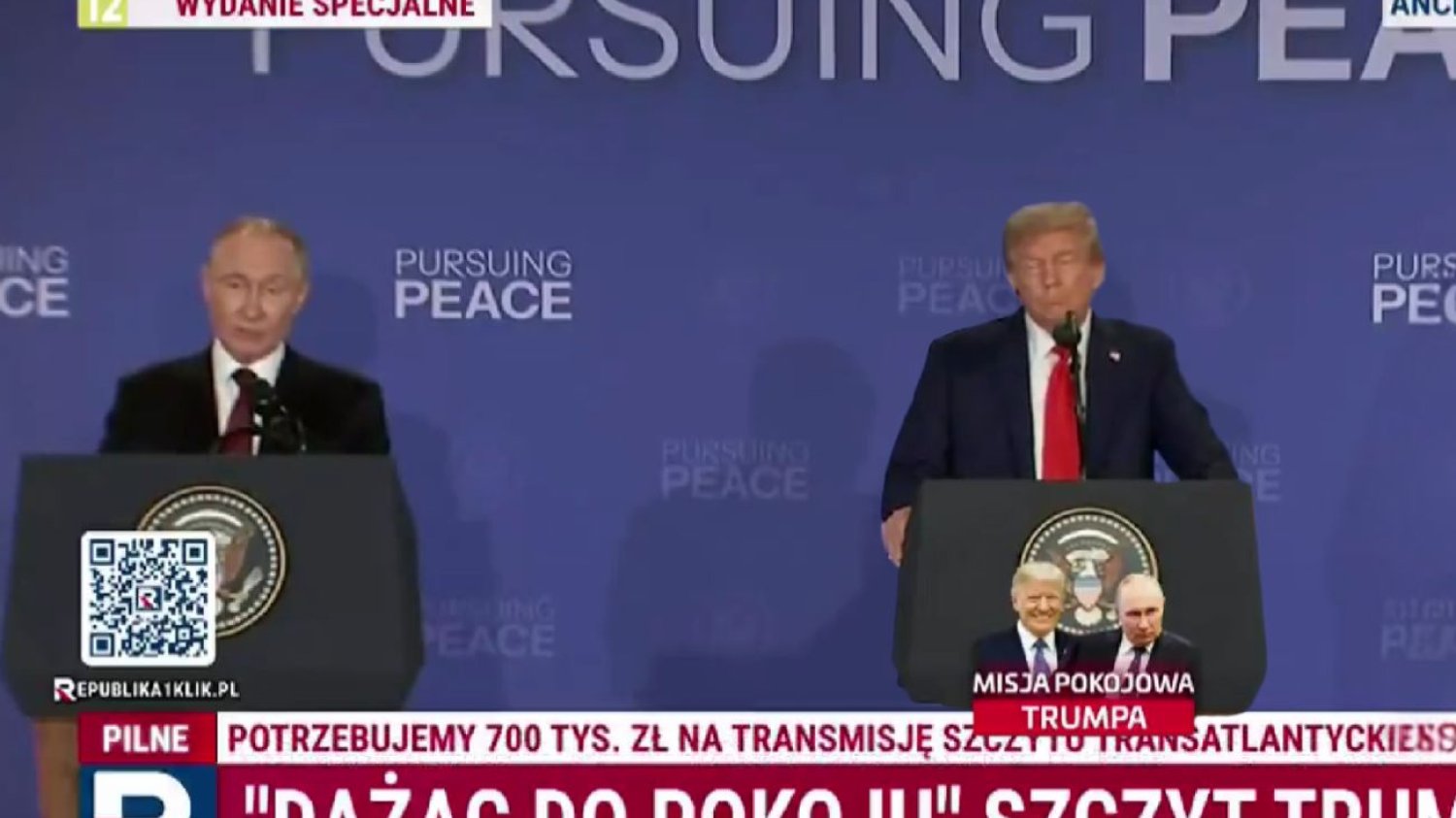 Wpadka TV Republika podczas relacji z Alaski