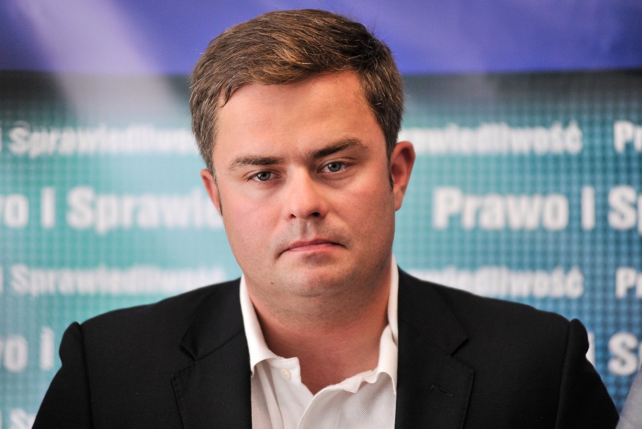 Adam Hoffman, były rzecznik PiS.