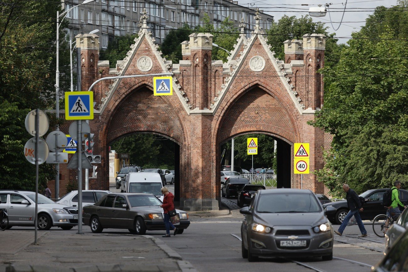 Ulica w Kaliningradzie