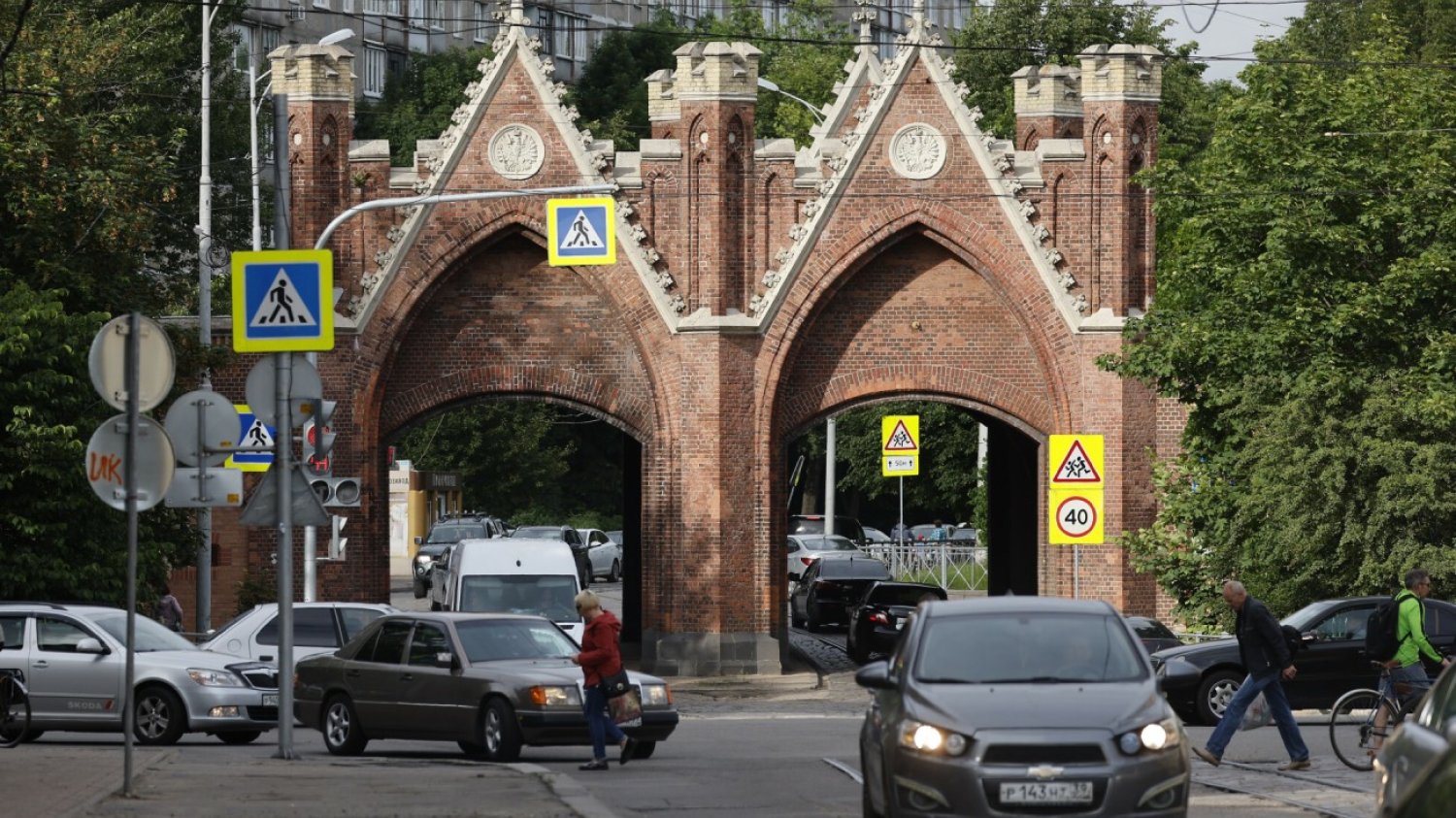 Ulica w Kaliningradzie