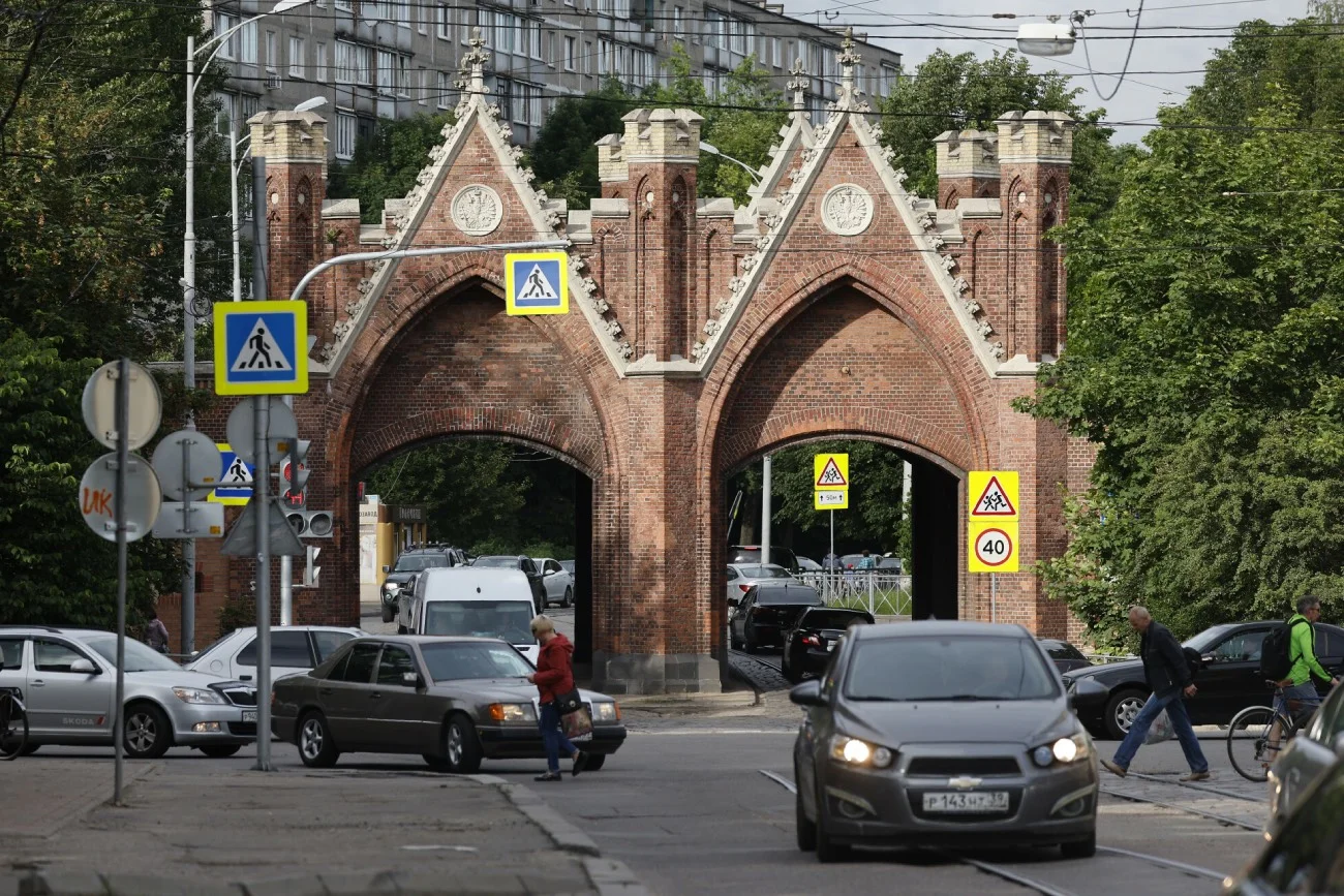 Ulica w Kaliningradzie