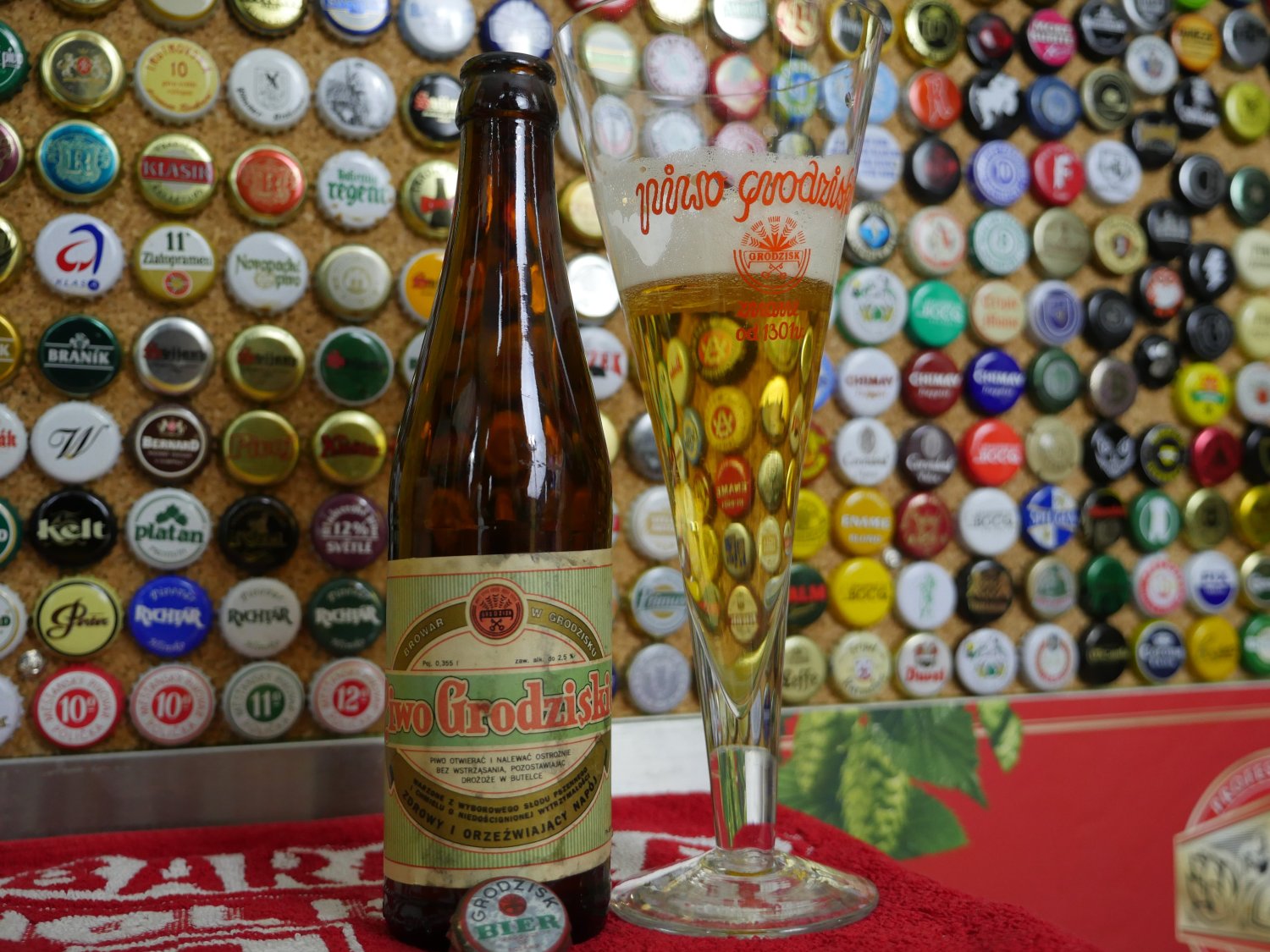 Piwo Grodziskie z 1992 r.