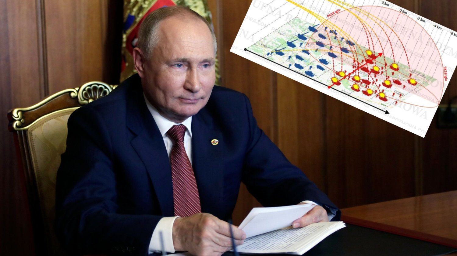 Gra strategiczna dotycząca ewentualnego ataku Rosji na Polskę.
