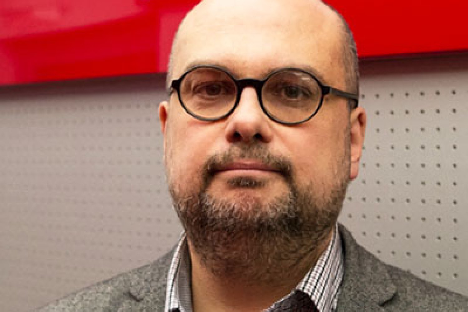 Filip Memches w siedzibie (byłego już) pracodawcy