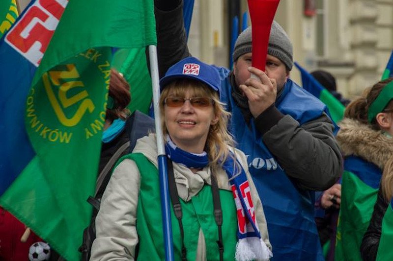 Marzena Biel jest wiceprzewodniczącą Zarządu Głównego Związku Zawodowego Pracowników ZUS