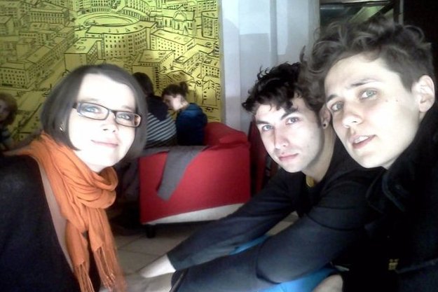 Agnieszka Weseli, Karol Radziszewski i Katarzyna Szustow