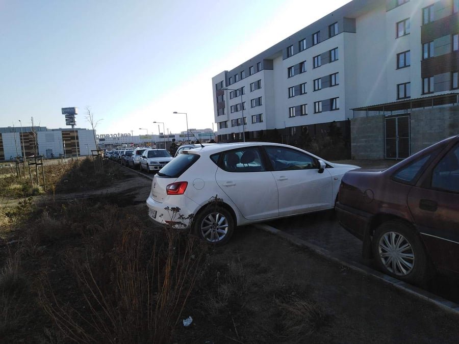 LC Corp Wrocław, parking