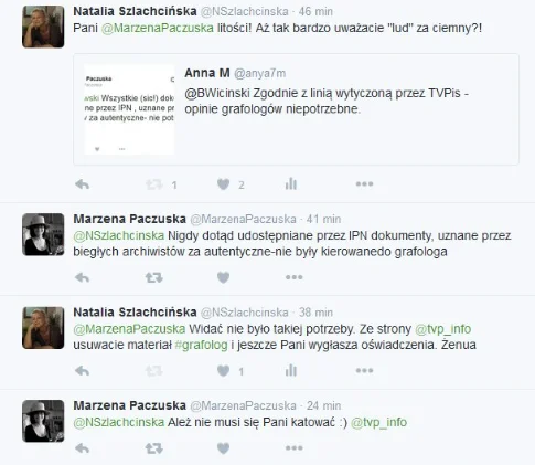 Na zarzut o znikających materiałach szefowa "Wiadomości" radzi, by się nie katować mediami publicznymi
