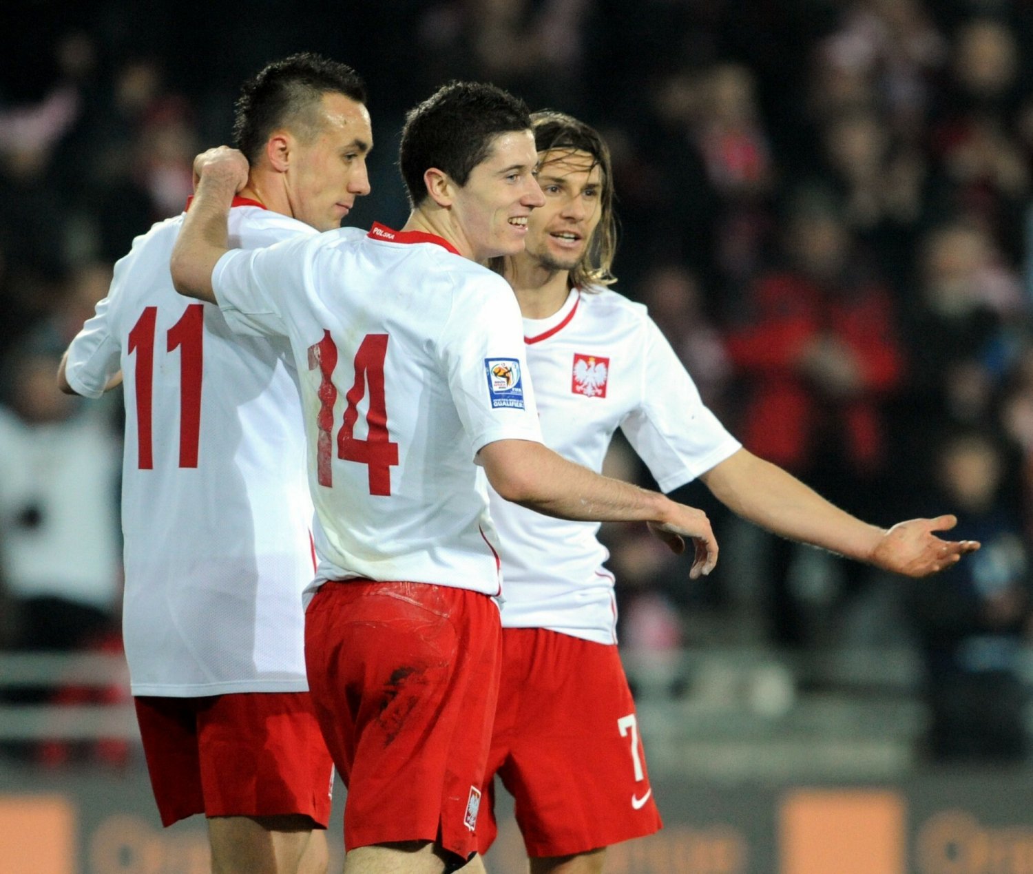 Robert Lewandowski debiutował w kadrze przeciw San Marino, od razu trafił do siatki rywali