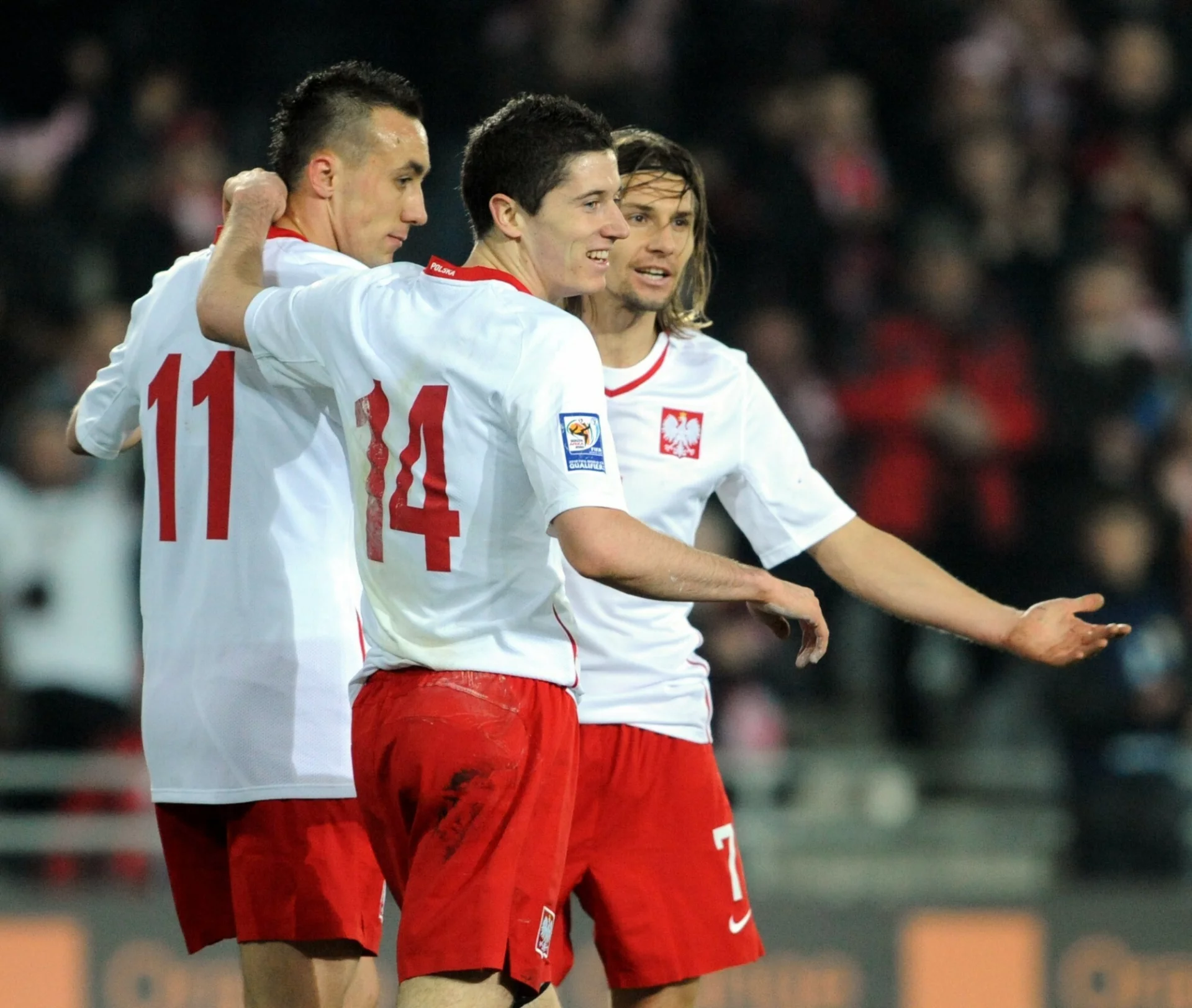 Robert Lewandowski debiutował w kadrze przeciw San Marino, od razu trafił do siatki rywali